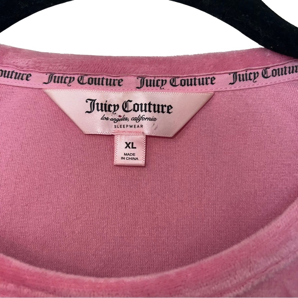 Juicy Couture Sparkling Pink Long Sleeve Tee - Picture 3 of 5